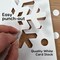 80PCS White Snowflake Paper Cutouts – Punch-Out Cardstock Winter Decorations with IDEA Guide for Classroom Bulletin Boards, DIY Crafts, Bulletin Displays & Winter Wonderland Decor
